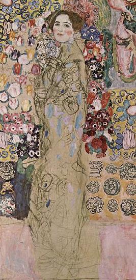 Gustav Klimt Portrat der Maria Munk France oil painting art